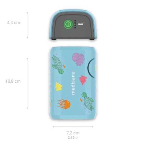 Medisana | Inhalator | IN 165 | High efficiency through innovative micro compressor technology. Powered by rechargeable battery: Medisana | Inhalator | IN 165 | High efficiency through innovative micro compressor technology. Powered by rechargeable battery: