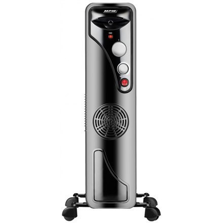 MPM | Electric Heater | MUG-21 | Oil Filled Radiator | 2500 W | Number of power levels 3 | Suitable for rooms up to m² | Black MPM | Electric Heater | MUG-21 | Oil Filled Radiator | 2500 W | Number of power levels 3 | Suitable for rooms up to m² | Black