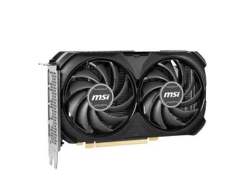 MSI | GeForce RTX 4060 Ti VENTUS 2X BLACK 8G OC | NVIDIA | 8 GB | GeForce RTX 4060 Ti | GDDR6 | Porty HDMI w ilości 1 | PCI Expr MSI | GeForce RTX 4060 Ti VENTUS 2X BLACK 8G OC | NVIDIA | 8 GB | GeForce RTX 4060 Ti | GDDR6 | Porty HDMI w ilości 1 | PCI Expr