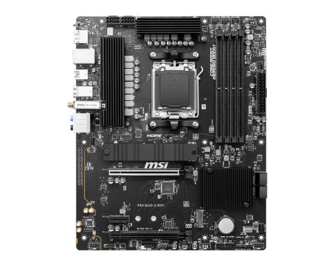 MSI | PRO B650-S WIFI | Processor family AMD | Processor socket AM5 | DDR5 | Supported hard disk drive interfaces SATA, M.2 | Nu MSI | PRO B650-S WIFI | Processor family AMD | Processor socket AM5 | DDR5 | Supported hard disk drive interfaces SATA, M.2 | Nu