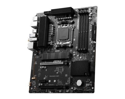 MSI | PRO B650-S WIFI | Processor family AMD | Processor socket AM5 | DDR5 | Supported hard disk drive interfaces SATA, M.2 | Nu MSI | PRO B650-S WIFI | Processor family AMD | Processor socket AM5 | DDR5 | Supported hard disk drive interfaces SATA, M.2 | Nu