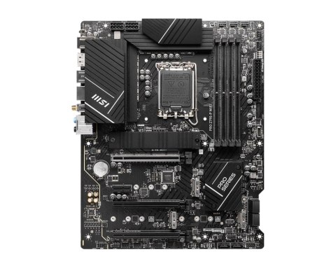 MSI | PRO Z790-P WIFI | Processor family Intel | Processor socket LGA1700 | DDR5 DIMM | Memory slots 4 | Supported hard disk dr MSI | PRO Z790-P WIFI | Processor family Intel | Processor socket LGA1700 | DDR5 DIMM | Memory slots 4 | Supported hard disk dr
