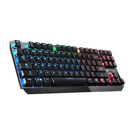 MSI | VIGOR GK50 LOW PROFILE TKL | Gaming keyboard | RGB LED light | US | Wired | Black MSI | VIGOR GK50 LOW PROFILE TKL | Gaming keyboard | RGB LED light | US | Wired | Black