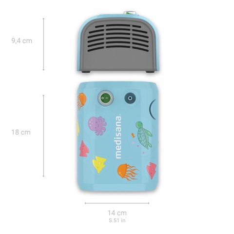 Medisana IN 155 Inhalator | Medisana | Inhalator | IN 155 | Nebulization with compressor compressed air technology. Efficient i Medisana IN 155 Inhalator | Medisana | Inhalator | IN 155 | Nebulization with compressor compressed air technology. Efficient i