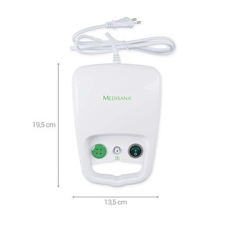 Medisana | Nebulisation with compressed air technology. Extra long hose - 2 m. | Inhalator | IN 500 Medisana | Nebulisation with compressed air technology. Extra long hose - 2 m. | Inhalator | IN 500