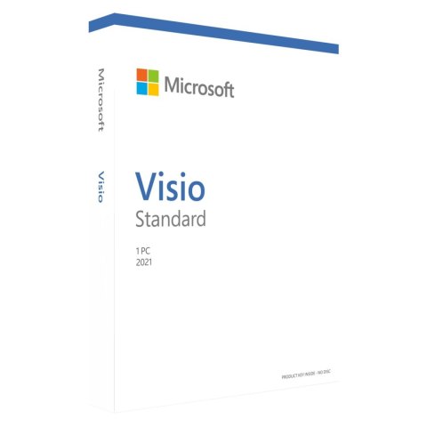 Microsoft | Visio Std 2021 Windows | D86-05954 | English | Medialess Microsoft | Visio Std 2021 Windows | D86-05954 | English | Medialess