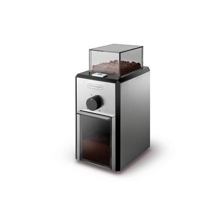 Młynek do kawy Delonghi | KG89 | 170 W | Pojemność na ziarna 120 g | Liczba filiżanek 12 szt. | Ze stali nierdzewnej Młynek do kawy Delonghi | KG89 | 170 W | Pojemność na ziarna 120 g | Liczba filiżanek 12 szt. | Ze stali nierdzewnej