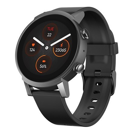 Mobvoi Ticwatch | E3 | Smart watch | Polycarbonate | Glass fibre | Black | Grey | Google Pay | Water-resistant Mobvoi Ticwatch | E3 | Smart watch | Polycarbonate | Glass fibre | Black | Grey | Google Pay | Water-resistant