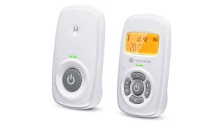 Motorola | Audio Baby Monitor | AM24 | 1.5" LCD black and white display with orange backlight; 1.5" LCD black and white display