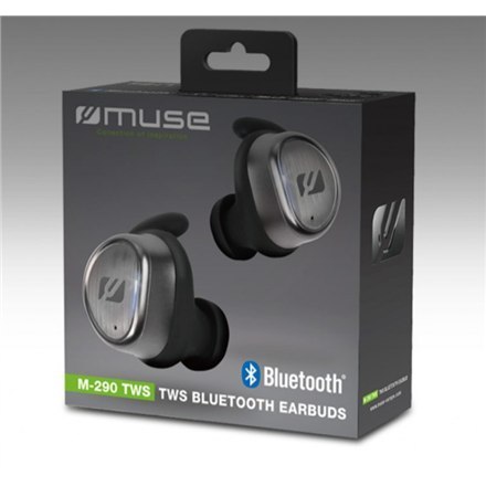 Muse | M-290 TWS True Wireless | Earphones | Wireless | In-ear | Microphone | No | Wireless | Black Muse | M-290 TWS True Wireless | Earphones | Wireless | In-ear | Microphone | No | Wireless | Black