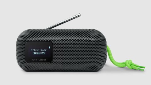 Muse Speaker With FM Radio | M-750 FBT | 10 W | Waterproof | Bluetooth | Black | Portable | Wireless connection Muse Speaker With FM Radio | M-750 FBT | 10 W | Waterproof | Bluetooth | Black | Portable | Wireless connection
