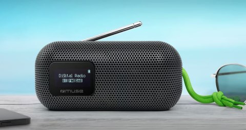 Muse Speaker With FM Radio | M-750 FBT | 10 W | Waterproof | Bluetooth | Black | Portable | Wireless connection Muse Speaker With FM Radio | M-750 FBT | 10 W | Waterproof | Bluetooth | Black | Portable | Wireless connection