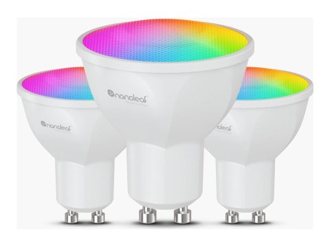 Nanoleaf Essentials Smart GU10 Bulb Matter 5W 400Lm RGBCW, 3pcs pack Nanoleaf | Essentials Smart GU10 Bulb Matter 5W 400Lm RGBCW Nanoleaf Essentials Smart GU10 Bulb Matter 5W 400Lm RGBCW, 3pcs pack Nanoleaf | Essentials Smart GU10 Bulb Matter 5W 400Lm RGBCW