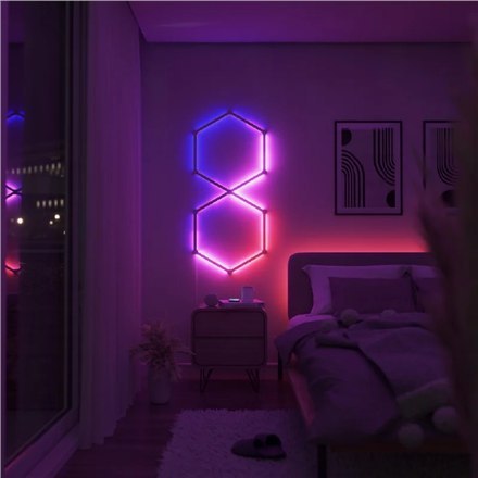Nanoleaf Lines Expansion Pack (3 panels) Nanoleaf | Lines Expansion Pack (3 panels) | W | 16M+ colors Nanoleaf Lines Expansion Pack (3 panels) Nanoleaf | Lines Expansion Pack (3 panels) | W | 16M+ colors