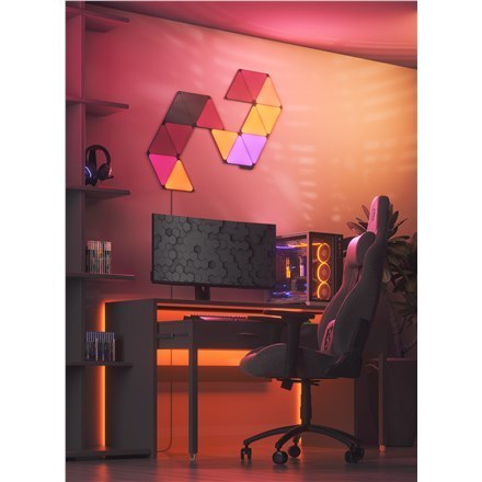 Nanoleaf Shapes Black Triangles Expansion Pack (3 panels) Nanoleaf | Shapes Black Triangles Expansion Pack (3 panels) | 42 W | W Nanoleaf Shapes Black Triangles Expansion Pack (3 panels) Nanoleaf | Shapes Black Triangles Expansion Pack (3 panels) | 42 W | W