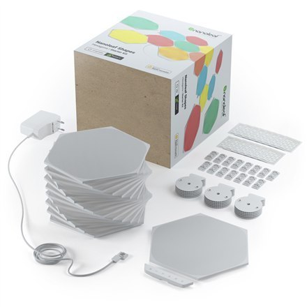 Nanoleaf | Shapes Hexagons Smarter Kit (15 panels) | 16M+ Nanoleaf | Shapes Hexagons Smarter Kit (15 panels) | 16M+