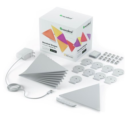 Nanoleaf | Shapes Triangles Starter Kit (9 panels) | 1 W | 16M+ colours Nanoleaf | Shapes Triangles Starter Kit (9 panels) | 1 W | 16M+ colours