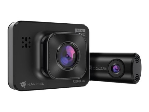 Navitel | R250 DUAL | Full HD | Dash Cam With an Additional Rearview Camera Navitel | R250 DUAL | Full HD | Dash Cam With an Additional Rearview Camera