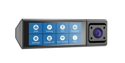 Navitel | Triple channel Full HD Dashcam | RC3 PRO | IPS 3.16", 820x320 | GPS (satellite) | Maps included Navitel | Triple channel Full HD Dashcam | RC3 PRO | IPS 3.16", 820x320 | GPS (satellite) | Maps included