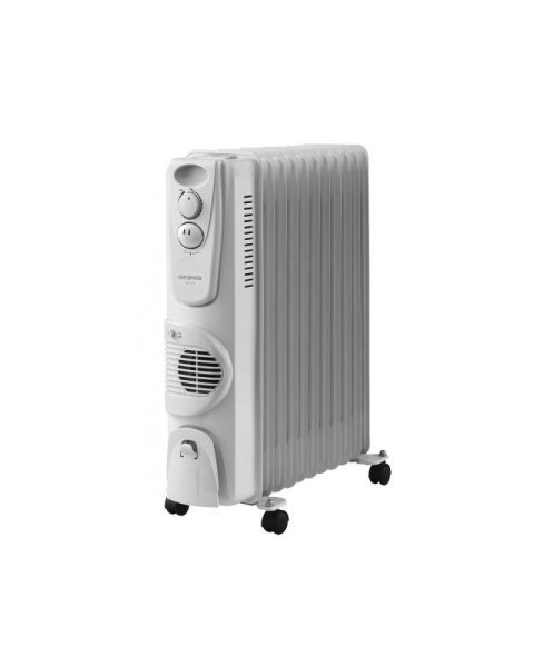 ORAVA | OH-11A | Grzejnik olejowy | 2500 W | Liczba poziomów mocy 3 | Biały ORAVA | OH-11A | Grzejnik olejowy | 2500 W | Liczba poziomów mocy 3 | Biały