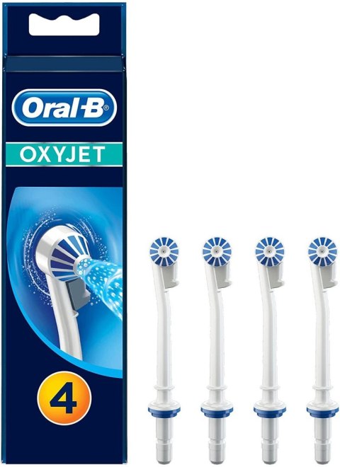 Oral-B | ED 17-4 | Toothbrush Heads, OxyJet | Heads | For adults | Number of brush heads included 4 | White Oral-B | ED 17-4 | Toothbrush Heads, OxyJet | Heads | For adults | Number of brush heads included 4 | White
