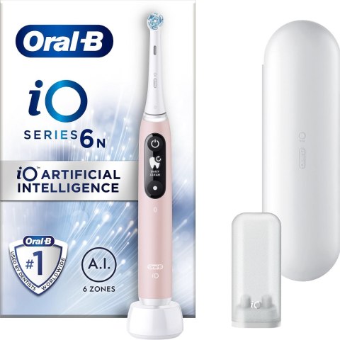 Oral-B Electric Toothbrush | iO Series 6 | Rechargeable | For adults | Number of brush heads included 1 | Number of teeth brushi Oral-B Electric Toothbrush | iO Series 6 | Rechargeable | For adults | Number of brush heads included 1 | Number of teeth brushi