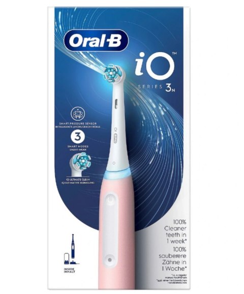 Oral-B Electric Toothbrush | iO3N | Rechargeable | For adults | Number of brush heads included 1 | Number of teeth brushing mode Oral-B Electric Toothbrush | iO3N | Rechargeable | For adults | Number of brush heads included 1 | Number of teeth brushing mode
