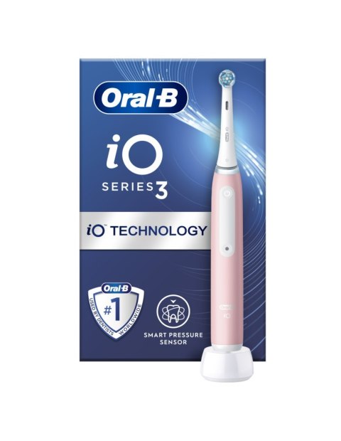 Oral-B | Elektryczna szczoteczka do zębów | Seria iO3 | Akumulatorowa | Dla dorosłych | Liczba główek szczoteczki w zestawie 1 | Oral-B | Elektryczna szczoteczka do zębów | Seria iO3 | Akumulatorowa | Dla dorosłych | Liczba główek szczoteczki w zestawie 1 |