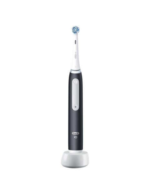 Oral-B | Seria iO3 | Elektryczna szczoteczka do zębów | Akumulatorowa | Dla dorosłych | Matowa czerń | Liczba główek szczoteczki Oral-B | Seria iO3 | Elektryczna szczoteczka do zębów | Akumulatorowa | Dla dorosłych | Matowa czerń | Liczba główek szczoteczki