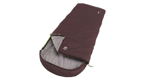 Outwell | Campion Lux Aubergine | Sleeping Bag | 225 x 85 cm | L-shape | Purple Outwell | Campion Lux Aubergine | Sleeping Bag | 225 x 85 cm | L-shape | Purple