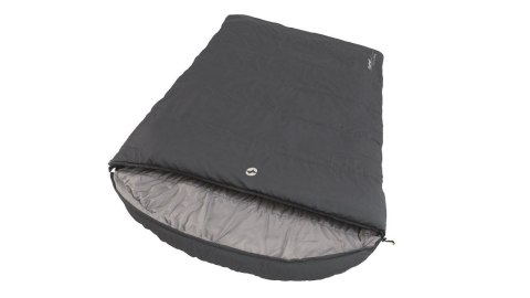 Outwell | Campion Lux Double | Śpiwór | 225 x 140 cm | 2-stronnie otwierany - automatyczny zamek, kształt L | Ciemnoszary Outwell | Campion Lux Double | Śpiwór | 225 x 140 cm | 2-stronnie otwierany - automatyczny zamek, kształt L | Ciemnoszary