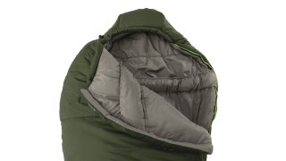 Outwell | Elm Lux | Sleeping Bag | 220 x 85 cm | 2 way open - auto lock | Dark Green