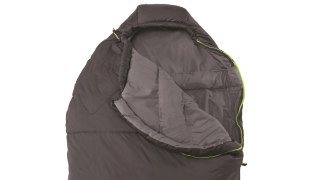 Outwell | Elm | Sleeping Bag | 220 x 85 cm | 2 way open - auto lock | Anthracite