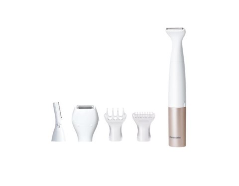 Panasonic 5-in-1 Body & Bikini Trimmer Kit ES-WM31, White/Gold Rose | Panasonic Panasonic 5-in-1 Body & Bikini Trimmer Kit ES-WM31, White/Gold Rose | Panasonic