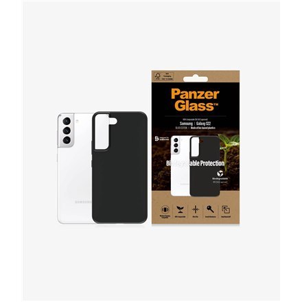 PanzerGlass | Back cover for mobile phone | Samsung Galaxy S22 | Black PanzerGlass | Back cover for mobile phone | Samsung Galaxy S22 | Black