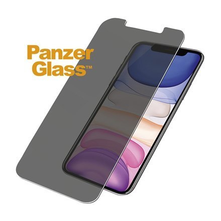 PanzerGlass | Screen protector - glass - with privacy filter | Apple iPhone 11, XR | Tempered glass | Transparent PanzerGlass | Screen protector - glass - with privacy filter | Apple iPhone 11, XR | Tempered glass | Transparent
