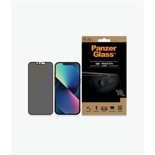 PanzerGlass | Screen protector - glass - with privacy filter | Apple iPhone 13, 13 Pro | Tempered glass | Black | Transparent