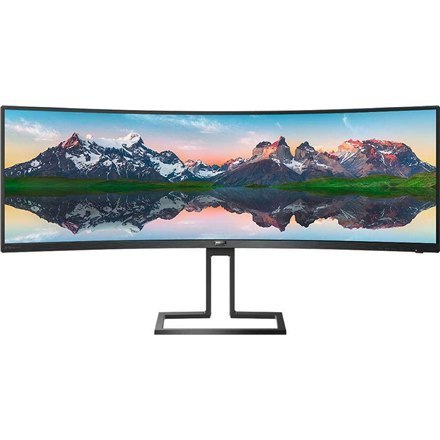 Philips | 498P9/00 | 48.8 " | Dual QHD | VA | 32:9 | Black | 5 ms | 450 cd/m² | Headphone out | HDMI ports quantity 2 | 70 Hz Philips | 498P9/00 | 48.8 " | Dual QHD | VA | 32:9 | Black | 5 ms | 450 cd/m² | Headphone out | HDMI ports quantity 2 | 70 Hz