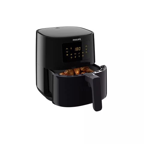 Philips | Airfryer | HD9252/90 Essential | Power 1400 W | Capacity 4.1 L | Rapid Air technology | Black Philips | Airfryer | HD9252/90 Essential | Power 1400 W | Capacity 4.1 L | Rapid Air technology | Black