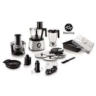 Philips | Avance Collection | Food processor HR7778/00 | 1300 W | Number of speeds 12 | Bowl capacity 3.4 L | Stainless steel Philips | Avance Collection | Food processor HR7778/00 | 1300 W | Number of speeds 12 | Bowl capacity 3.4 L | Stainless steel