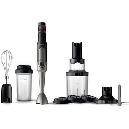 Philips Blender HR2657/90 Blender ręczny, 800 W, liczba prędkości Zmienna, tryb Turbo, rozdrabniacz, czarny Philips Blender HR2657/90 Blender ręczny, 800 W, liczba prędkości Zmienna, tryb Turbo, rozdrabniacz, czarny
