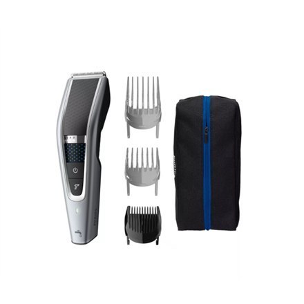 Philips | HC5630/15 | Hair clipper series 5000 | Cordless or corded | Number of length steps 28 | Step precise 1 mm | Black/Grey Philips | HC5630/15 | Hair clipper series 5000 | Cordless or corded | Number of length steps 28 | Step precise 1 mm | Black/Grey