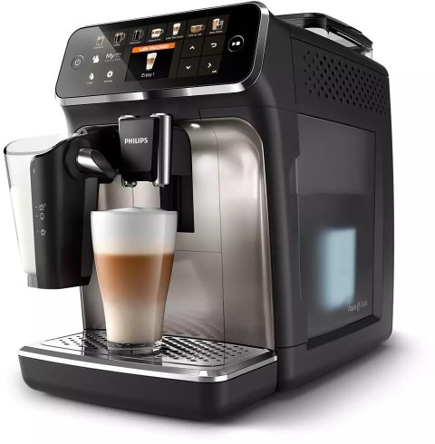 Philips | Series 5400 Coffee Maker | EP5447/90 | Pump pressure 15 bar | Built-in milk frother | Fully Automatic | 1500 W | Black Philips | Series 5400 Coffee Maker | EP5447/90 | Pump pressure 15 bar | Built-in milk frother | Fully Automatic | 1500 W | Black