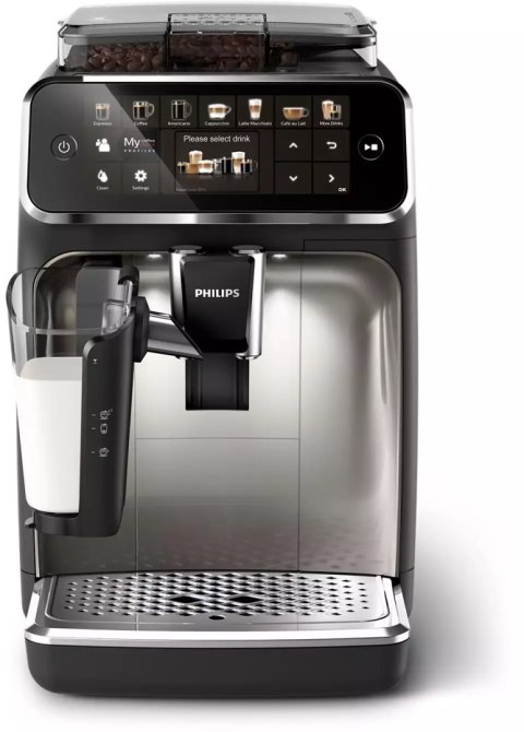 Philips | Series 5400 Coffee Maker | EP5447/90 | Pump pressure 15 bar | Built-in milk frother | Fully Automatic | 1500 W | Black Philips | Series 5400 Coffee Maker | EP5447/90 | Pump pressure 15 bar | Built-in milk frother | Fully Automatic | 1500 W | Black