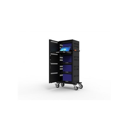 PORT CONNECT | Szafka ładująca 40 tabletów + 1 notebook | Dla notebooka do 17''; Ochrona przed przepięciem; Inteligentne ładowan PORT CONNECT | Szafka ładująca 40 tabletów + 1 notebook | Dla notebooka do 17''; Ochrona przed przepięciem; Inteligentne ładowan