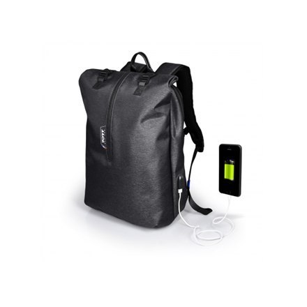 PORT DESIGNS | Fits up to size 15.6 " | New York | Backpack for laptop | Grey | Waterproof PORT DESIGNS | Fits up to size 15.6 " | New York | Backpack for laptop | Grey | Waterproof