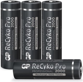 Pro rechargeable batteries | AA | 2000 mAh