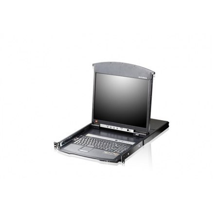 Przełącznik Aten KL1508AIN 1-Local/Remote Share Access 8-Port Multi-Interface Cat 5 Dual Rail LCD KVM over IP Aten | Przełącznik Przełącznik Aten KL1508AIN 1-Local/Remote Share Access 8-Port Multi-Interface Cat 5 Dual Rail LCD KVM over IP Aten | Przełącznik