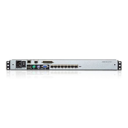 Przełącznik Aten KL1508AIN 1-Local/Remote Share Access 8-Port Multi-Interface Cat 5 Dual Rail LCD KVM over IP Aten | Przełącznik Przełącznik Aten KL1508AIN 1-Local/Remote Share Access 8-Port Multi-Interface Cat 5 Dual Rail LCD KVM over IP Aten | Przełącznik