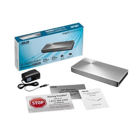 Przełącznik | XG-U2008 | Asus | Niezarządzany | Do montażu w szafie | Porty 1 Gb/s (RJ-45) w liczbie 8 | Porty 10 Gb/s (RJ-45) w Przełącznik | XG-U2008 | Asus | Niezarządzany | Do montażu w szafie | Porty 1 Gb/s (RJ-45) w liczbie 8 | Porty 10 Gb/s (RJ-45) w